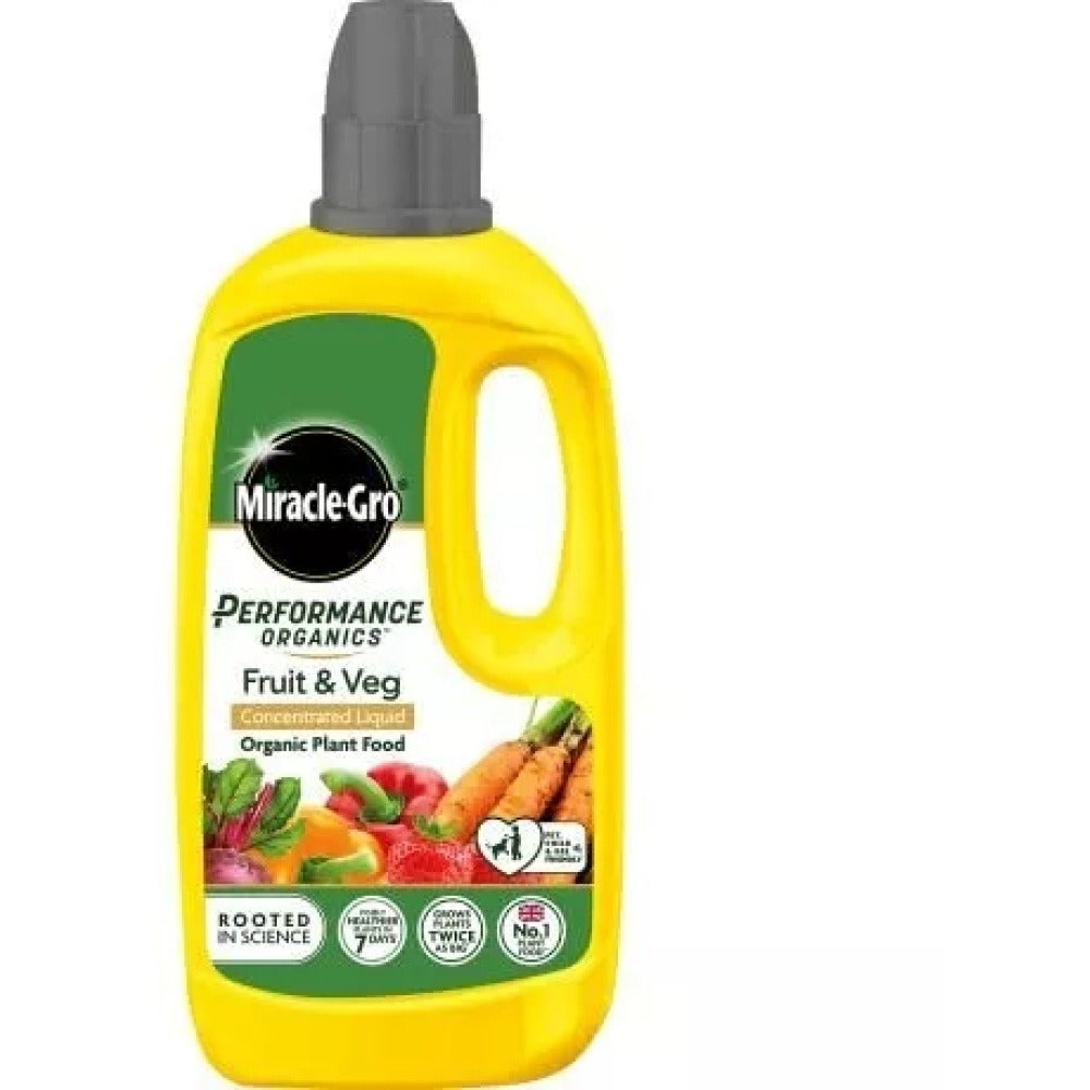 Miracle-Gro Performance Organics Fruit & veg food liquid concentrate 800ml