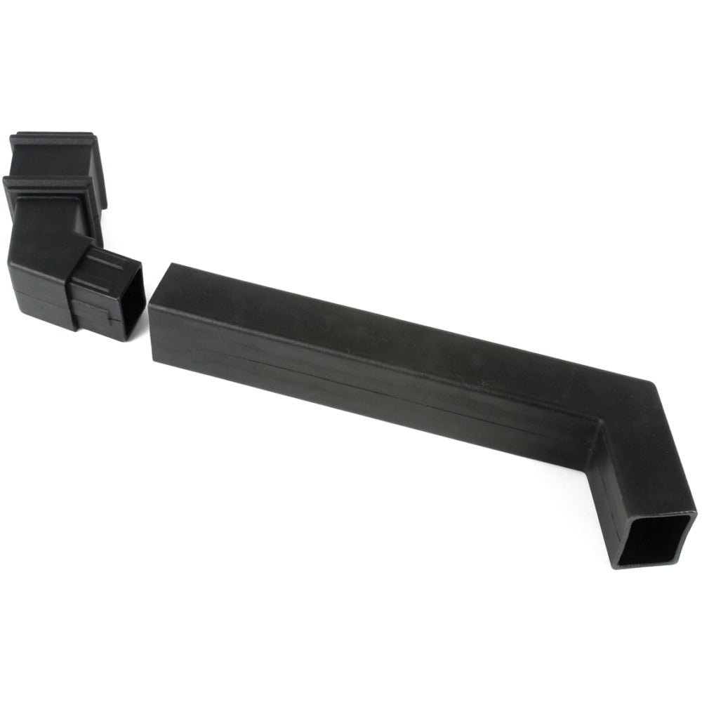 Brett Martin - 100mm x 75mm Cast Iron Style Adj Offset Kit Anthracite Grey