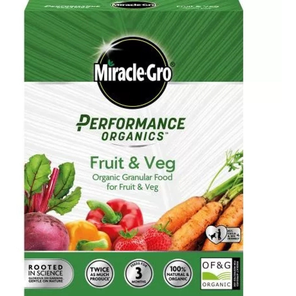 Miracle-Gro Performance Organics Fruit & veg continuous release granules 1kg