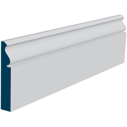 Primed Edwardian Skirting 25mm x 169mm x 3.6m(5Pcs)