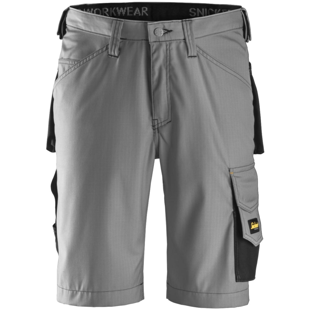 Snickers - Craftsmen Shorts, Rip-Stop - Grey\\Black