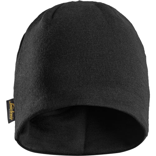 Snickers - ProtecWork, Wool Beanie - Black