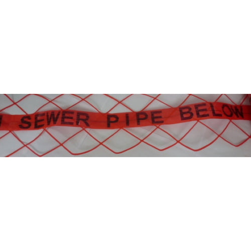 Ultra Grip Detect Tape Caution Sewer Below 200mm x 100m