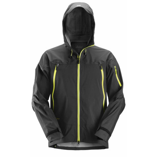 Snickers - FlexiWork, Stretch Waterproof Shell Jacket - Black\\Black