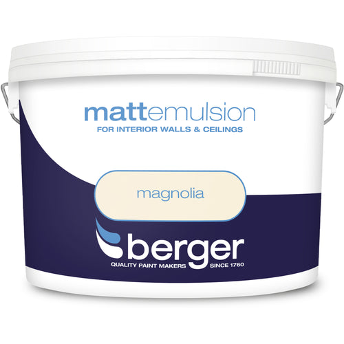 Berger Matt Emulsion Magnolia 10L