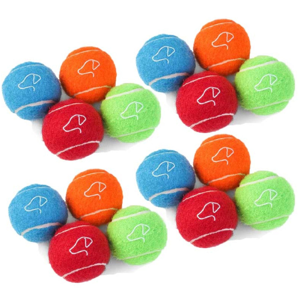 Zoon - Pooch 6.5cm Tennis Balls - Value 12 Pack