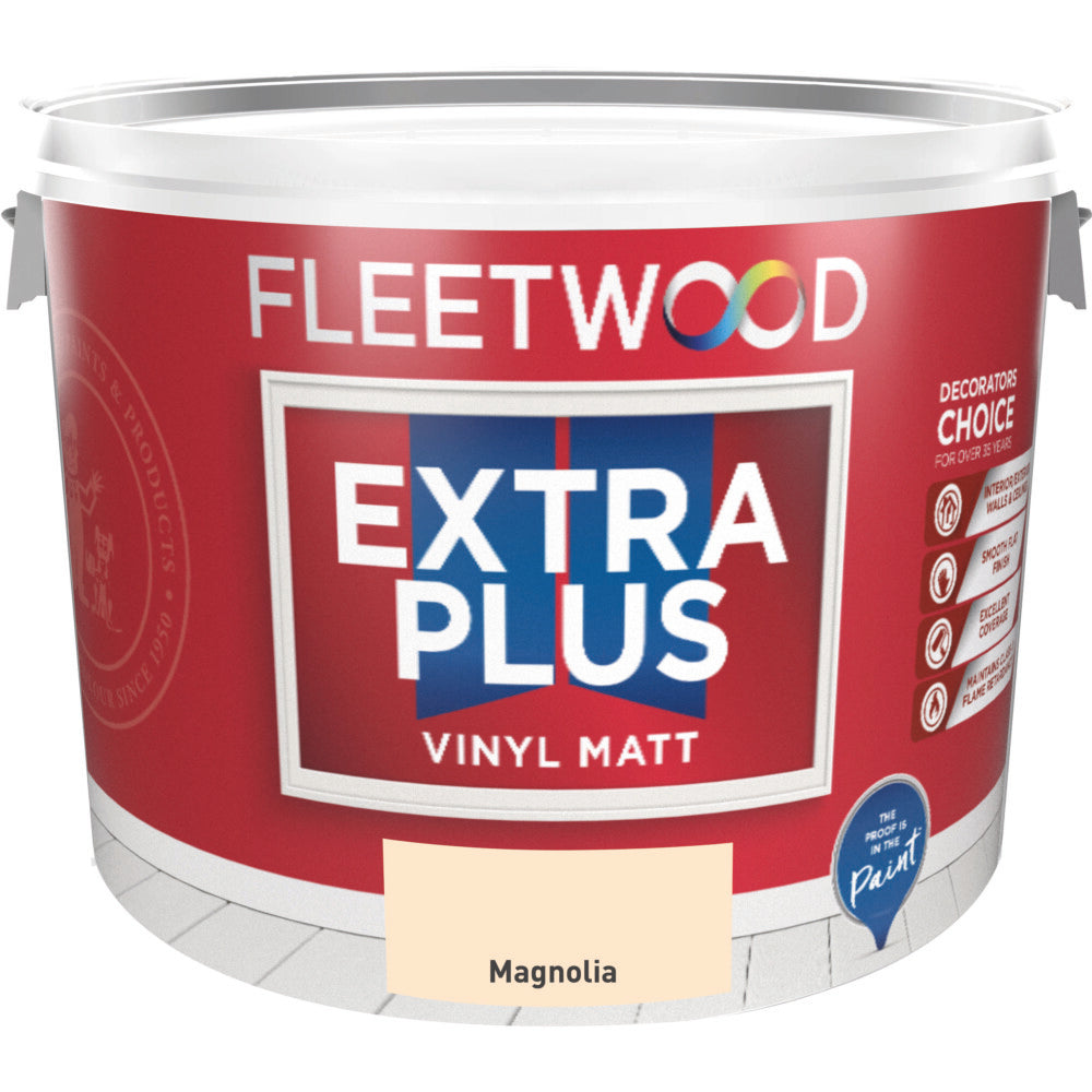 Fleetwood Extra Plus Matt Magnolia 10L