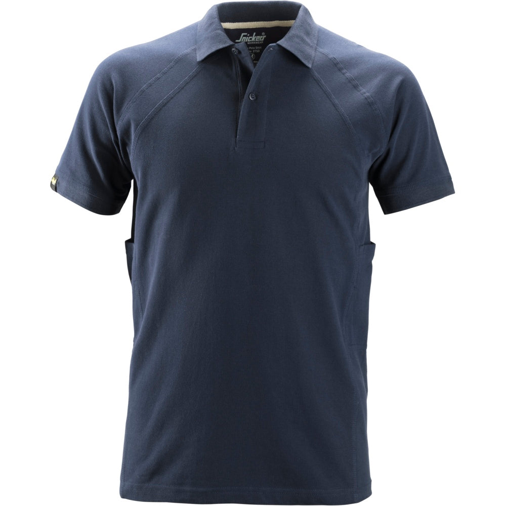 Snickers - Polo Shirt with MultiPockets  - Navy