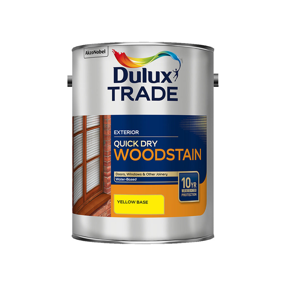 Dulux Trade Quick Dry Woodstain Yellow Base 5L