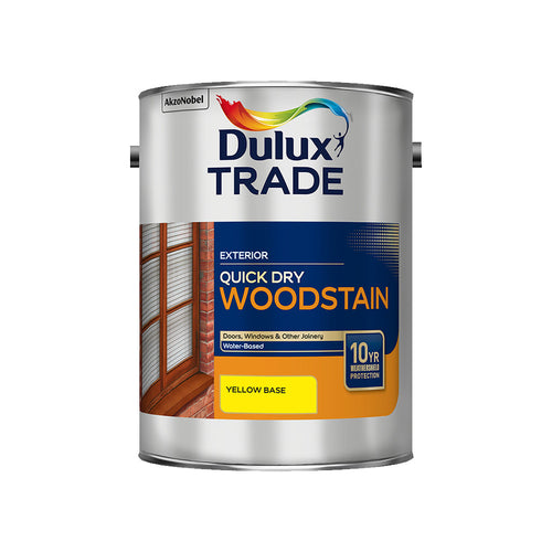 Dulux Trade Quick Dry Woodstain Yellow Base 5L