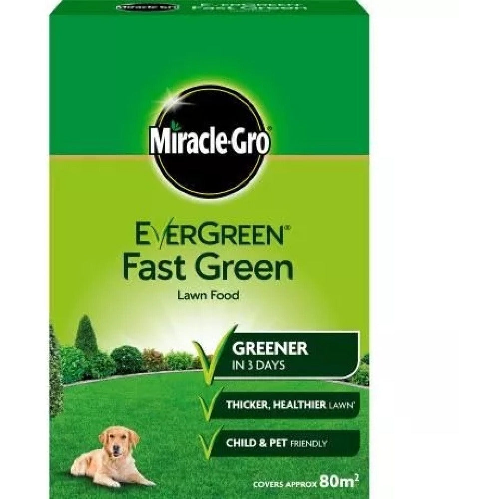 Miracle-Gro Fast green lawn food refill 80m²