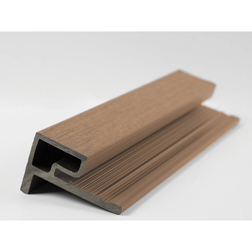 Ultrashield Edge UH59 Trim Teak Contemporary Cladding