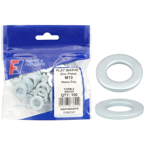 ForgeFix Prepack Washer Form A Zinc Plated M5