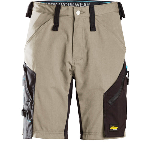 Snickers - LiteWork, 37.5® Work Shorts - Khaki\\Black