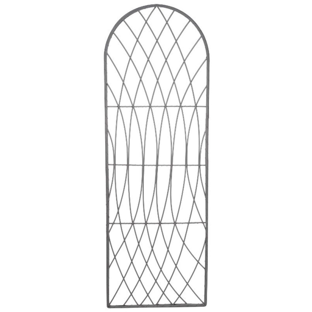 Smart Garden - Rot-Proof Faux Willow Trellis Rounded 1.8m x 0.60m - Slate