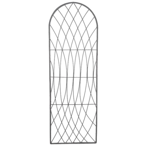 Smart Garden - Rot-Proof Faux Willow Trellis Rounded 1.8m x 0.60m - Slate