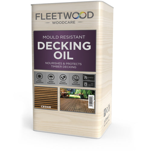 Fleetwood Decking Oil-Cedar 5L