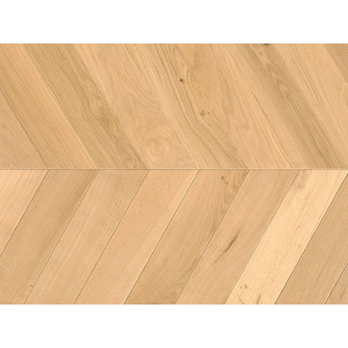 Chevron Panel Sydney Oak Smoked Extra White Engineered Flooring 18mm