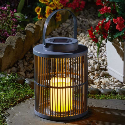 Smart Solar - Urbane Lantern - Slate