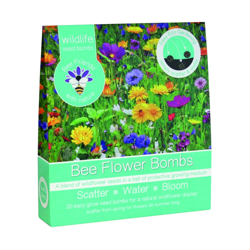 Bee Flower Wildlife Seed Bombs - 20 Pack