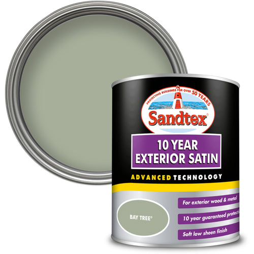 Sandtex 10 Year Satin Bay Tree 750ml