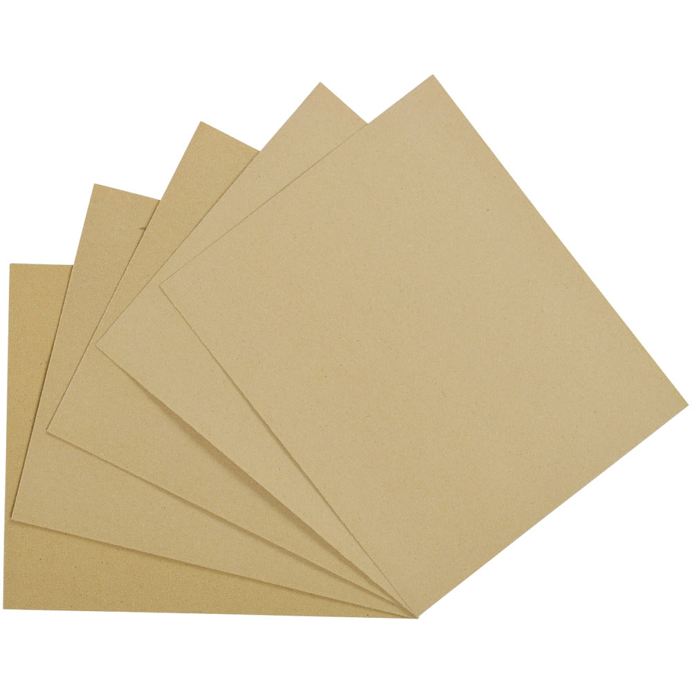 Dosco - Sandpaper For Wood 5 Sheets Assorted