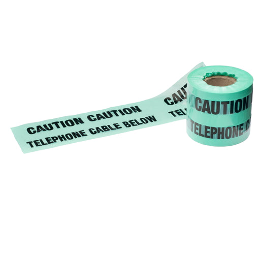 Ultra Grip Tape Caution Telephone Cable 150mm x 365m