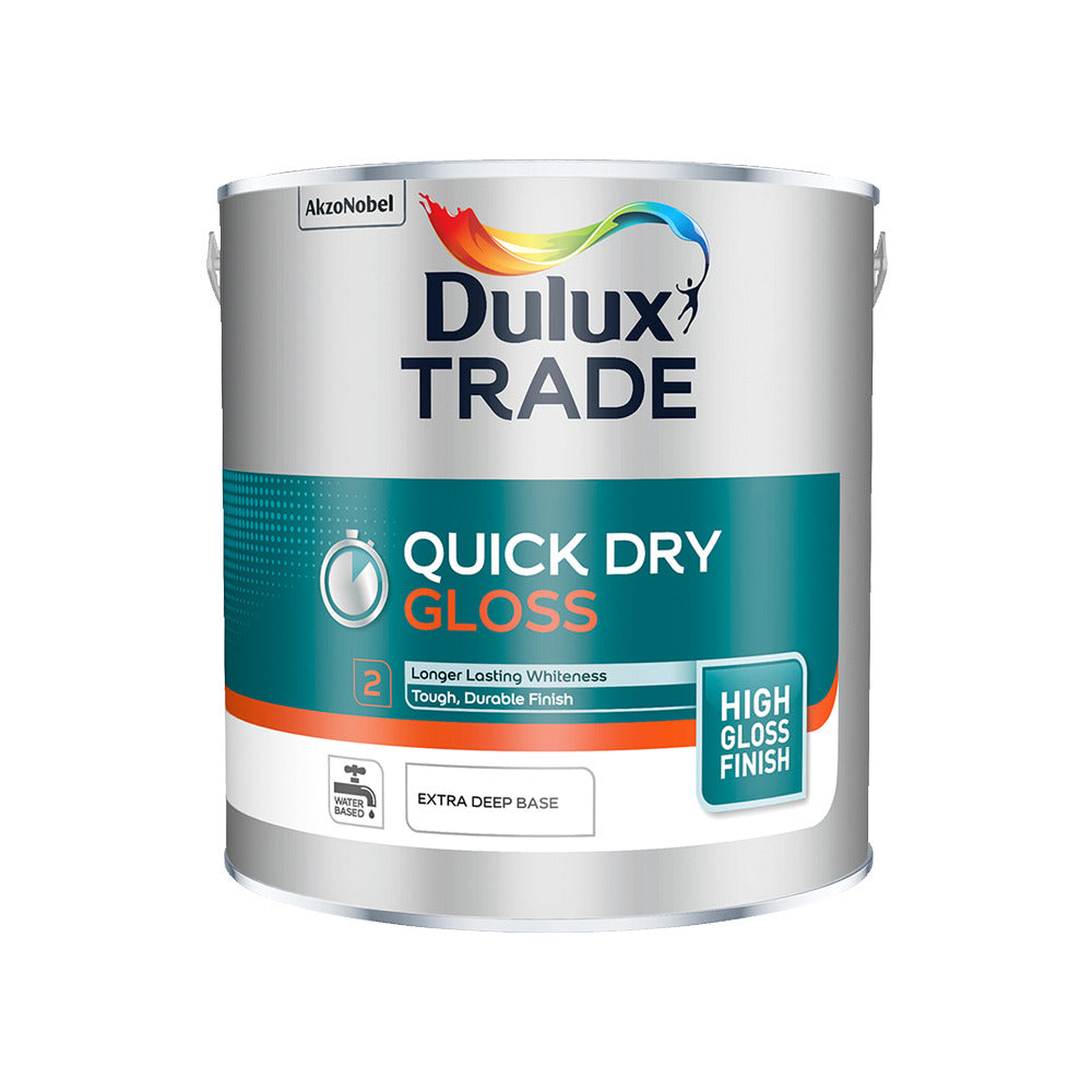 Dulux Trade Quick Dry Gloss Extra Deep Base 2.5L
