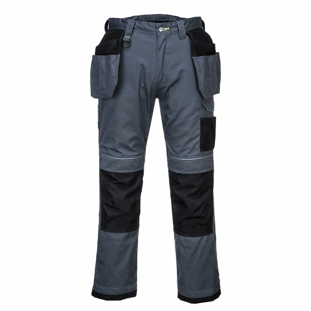 Portwest - PW3 Holster Work Trouser - Zoom Grey/Black