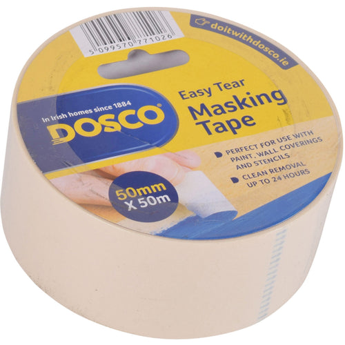 Dosco - Masking Tape 50mm x 50m