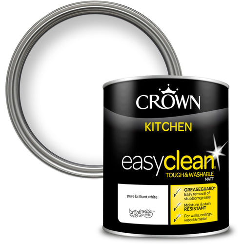 Crown Easyclean Kitchen Brilliant White 1L