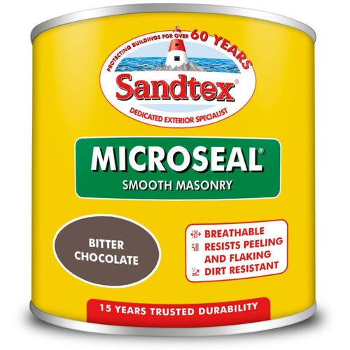 Sandtex Microseal Smooth Masonry Bitter Chocolate 150ml