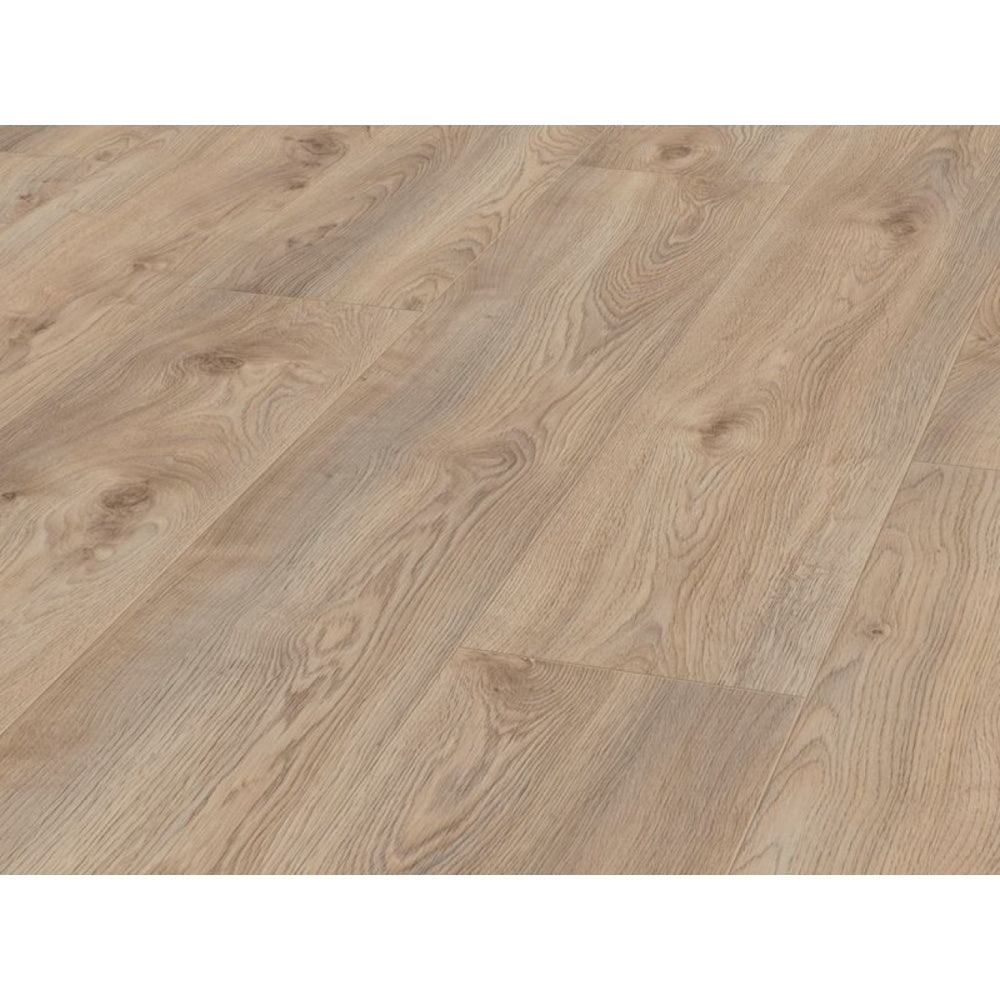 Mammut Plus Wide Long Plank Macro Oak Beige Laminate Flooring AC5 10mm