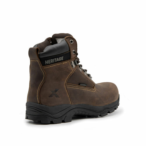 Xpert Heritage Legend S3 Safety Boot Brown - EU39 / UK6