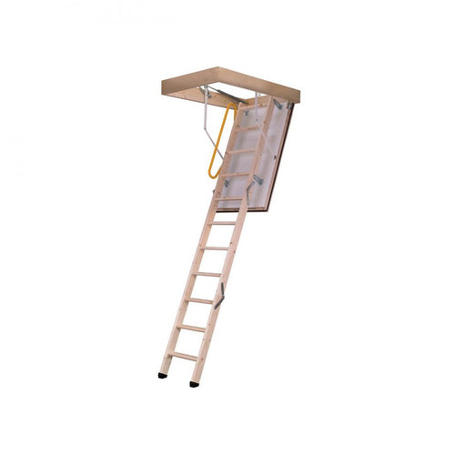 Polar - Extreme Airtight Attic Ladder - 1200mm x 600mm - Oak