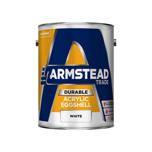 Armstead Trade Acrylic Eggshell White 5L
