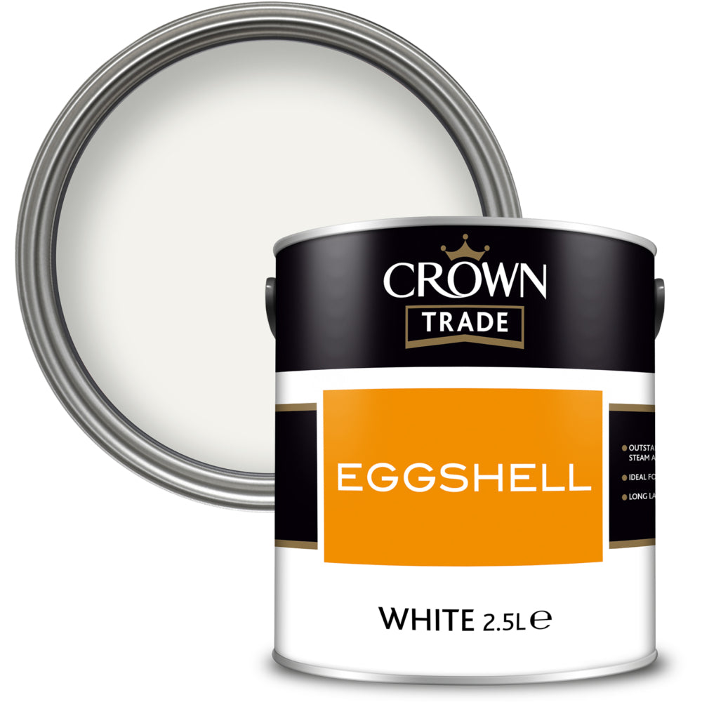 Crown Trade Eggshell White 2.5L