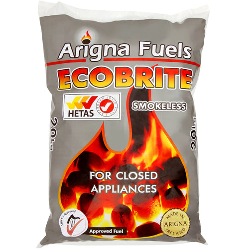 Arigna Ecobrite Smokeless Fuel - 20Kg 