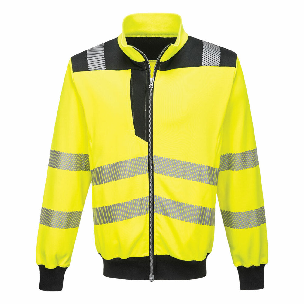 Portwest  - PW3 Hi-Vis Sweatshirt - Yellow/Black