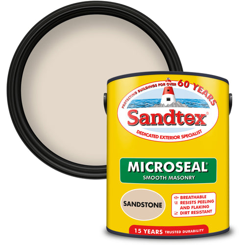 Sandtex Microseal Smooth Masonry Sandstone 5L