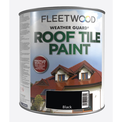 Fleetwood Black Roof Tile Paint 5L