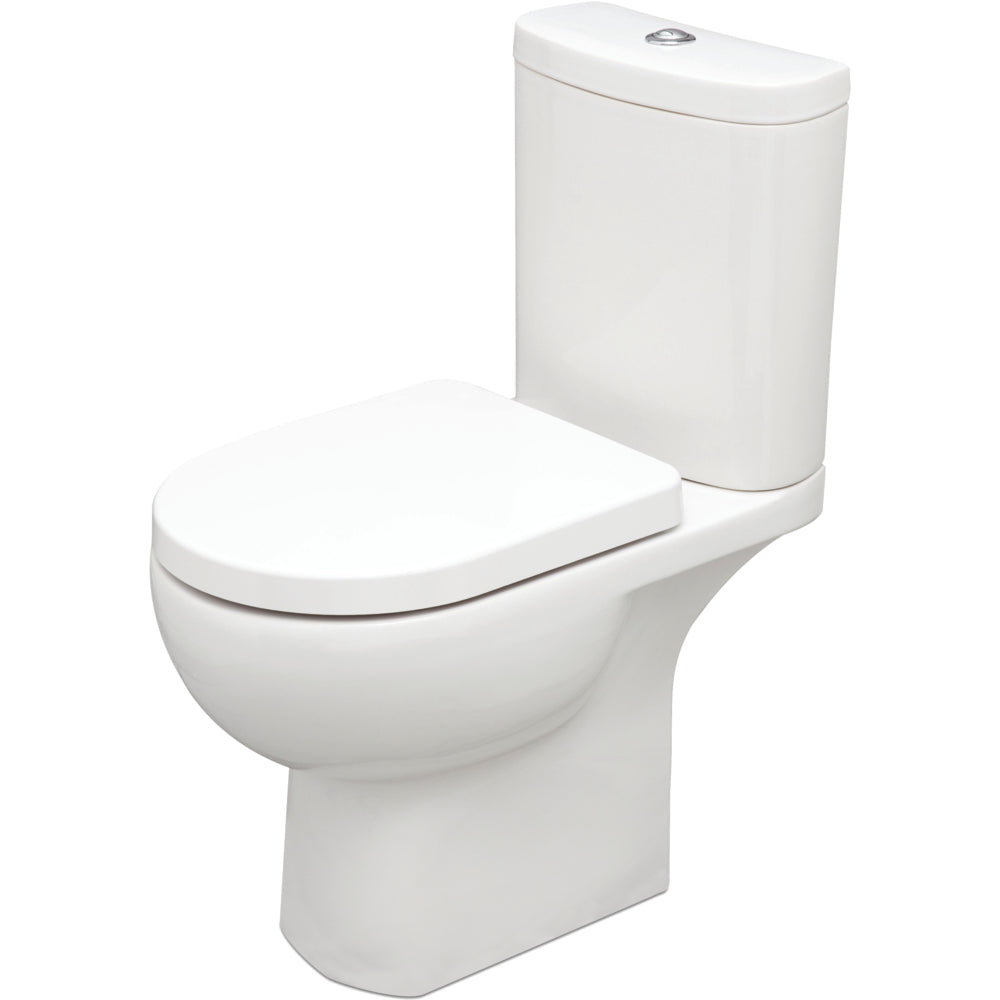 Open Back WC with Soft Close Seat