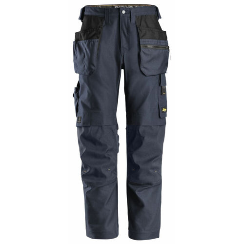 Snickers - AllroundWork, Canvas+ Stretch Work Trousers+ Holster Pockets - Navy\\Navy