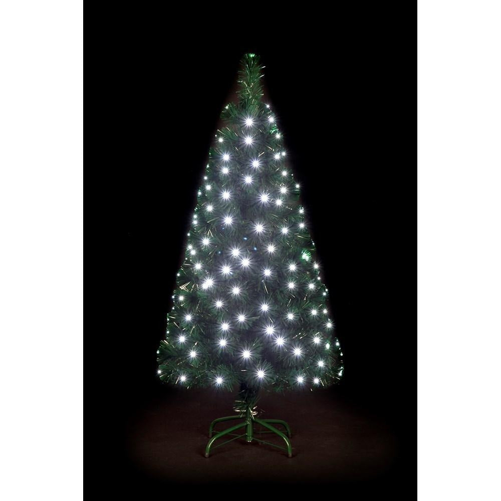 Snowtime - Snowbright White LED Christmas Tree - 7ft