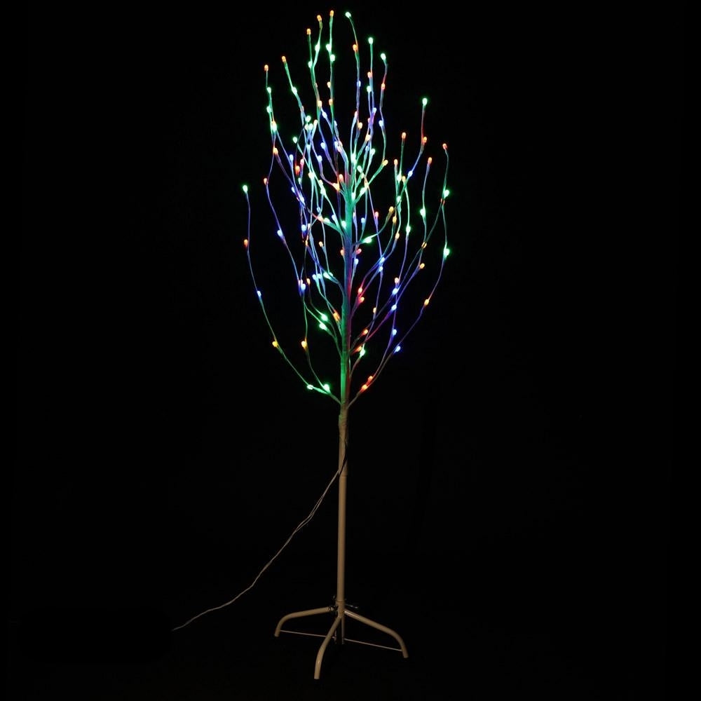 Jingles - LED Birch Angel Tree Multi Coloured - 1.8m
