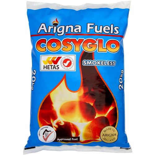 Arigna Cosyglo Smokeless Fuel - 20Kg