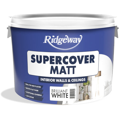 Fleetwood Ridgeway Supercover Matt Brilliant White 10L