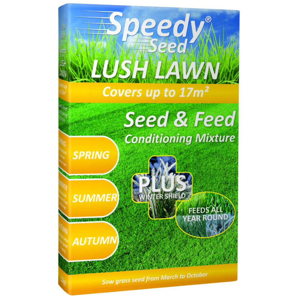 Lush Lawn Seed & Feed - 1.2Kg