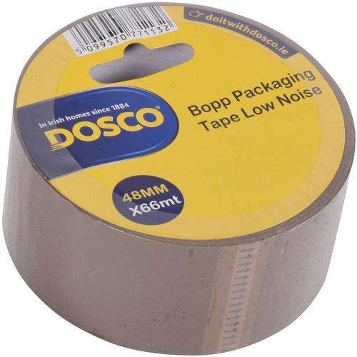 Dosco - Bopp Packaging Tape - Low Noise 48mm x 66m