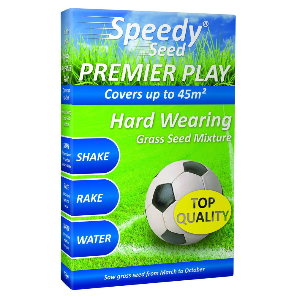 Premier Play Hard Wearing Grass Seed - 750g